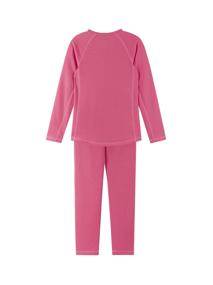 Reima Pink Thermal Base Layer Set Lani - Image 2 of 6 Reima Pink Thermal Base Layer Set Lani - Image 2 of 6