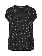 Evans Dobby Boho Black Top - Image 5 of 5