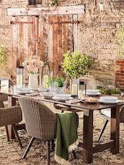 Cotswold Company Natural Winsley Garden Acacia and Rattan Dining Set - Image 1 of 3