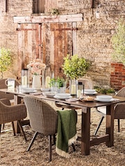 Cotswold Company Natural Winsley Acacia and Rattan Garden Dining Set - Image 3 of 3