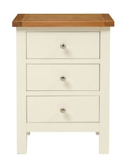 Cotswold Company Classic Cream Simply Set of 2 Bedside Table - Image 2 of 6