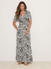 Verde - Vestido largo con diseño cruzado de Long Tall Sally - Imagen 2 de 6