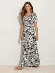 Verde - Vestido largo con diseño cruzado de Long Tall Sally - Imagen 3 de 6