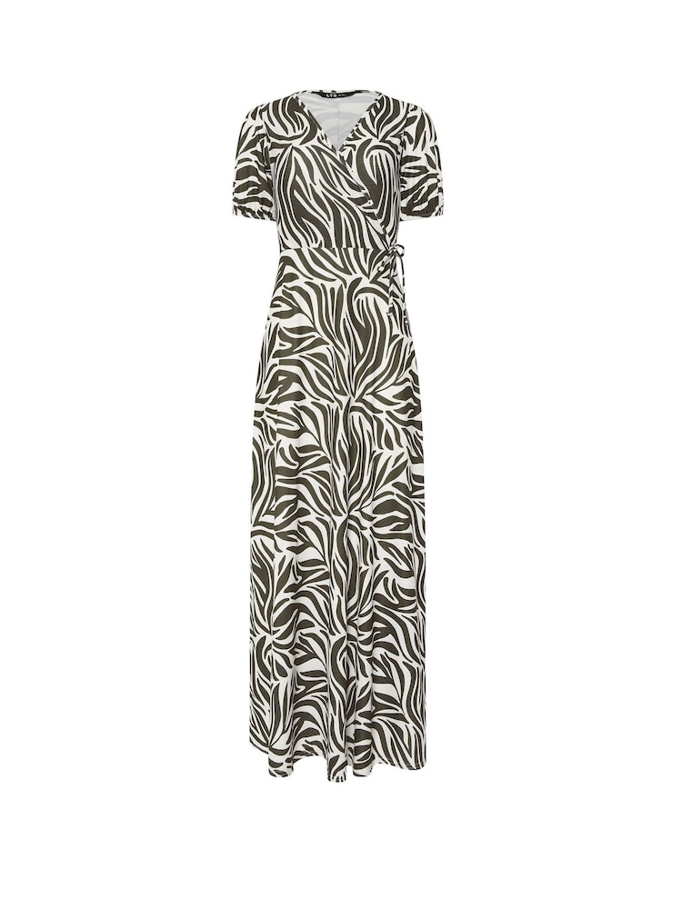 Verde - Vestido largo con diseño cruzado de Long Tall Sally - Imagen 6 de 6