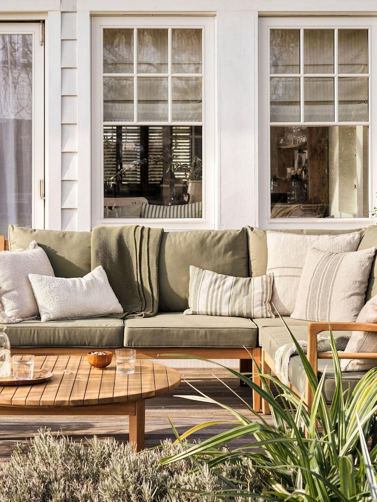 Cotswold Company Natural Nettleton Corner Set - Image 1 of 4