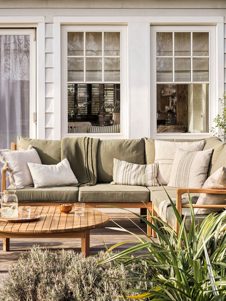 Cotswold Company Natural Nettleton Corner Set - Image 2 of 4