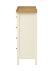Cotswold Company Classic Cream Simply 5 Drawer Chest of Drawers - Image 4 of 6