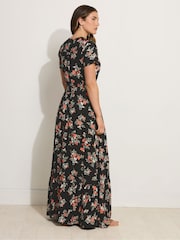 Long Tall Sally Black Tie Waist Maxi Dress - Image 3 of 5