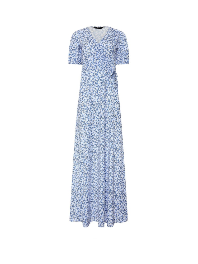 Long Tall Sally Blue Sky Wrap Maxi Dress - Image 1 of 1