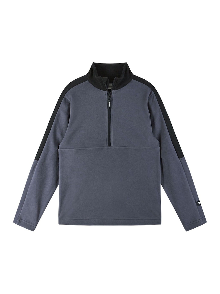 Reima Black Fleece Colourblock Quarter Zip Sweater Laduille - Image 1 of 6 Reima Black Fleece Colourblock Quarter Zip Sweater Laduille - Image 1 of 6
