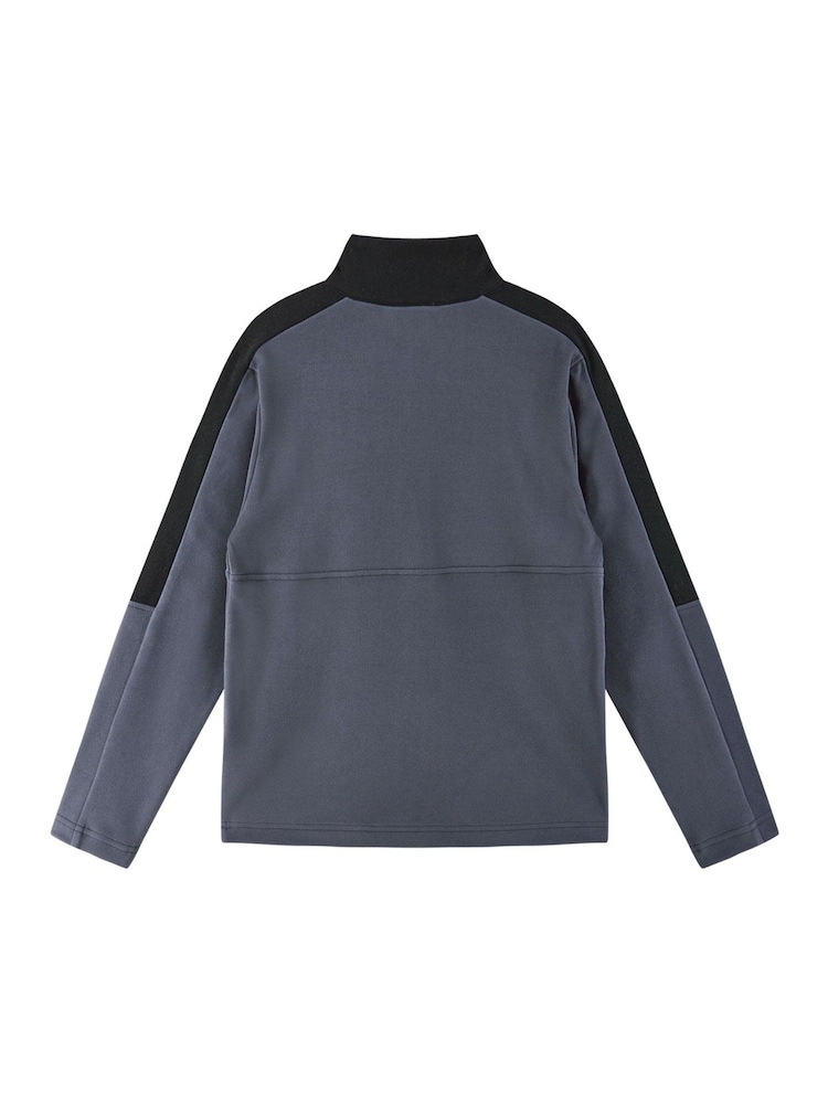 Reima Black Fleece Colourblock Quarter Zip Sweater Laduille - Image 2 of 6 Reima Black Fleece Colourblock Quarter Zip Sweater Laduille - Image 2 of 6
