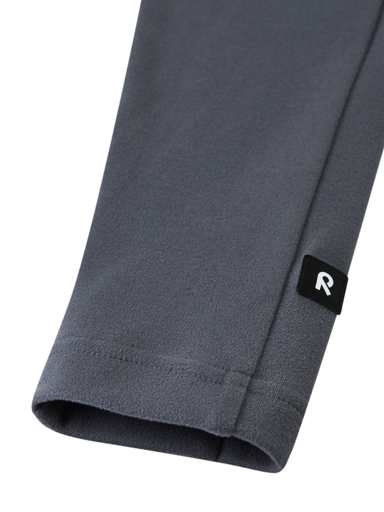 Reima Black Fleece Colourblock Quarter Zip Sweater Laduille - Image 6 of 6