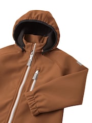 Reima Brown Waterproof Softshell Jacket Vantti - Image 3 of 6