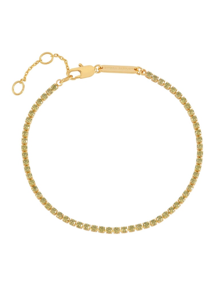 Estella Bartlett Tone Cubic Zirconia Fine Tennis Bracelet - Image 1 of 4