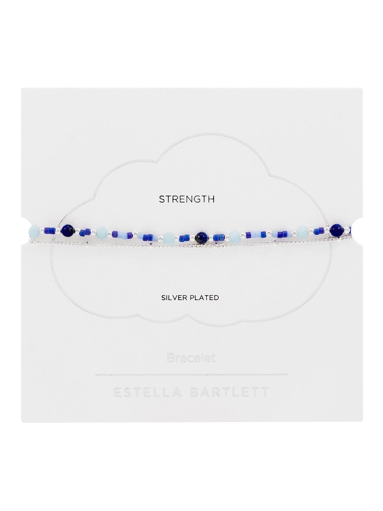 Estella Bartlett Tone Mini Blue Duo Bracelet - Imagen 2 de 3
