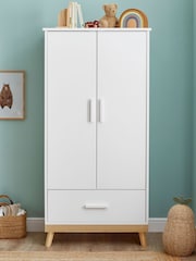 Babymore 3 Piece White Mona Nursery Furniture Set - Image 4 of 5