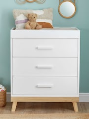 Babymore White Mona Nursery Chest Changer - Image 2 of 3