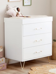 Babymore Acrylic Kimi Nursery Chest Changer - Image 1 of 4