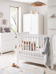 Babymore 3 Piece White Eva Furniture Set - Image 1 of 6