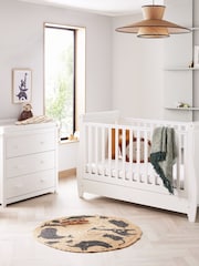 Babymore White Stella Furniture Set 2 Piece - Image 1 of 5