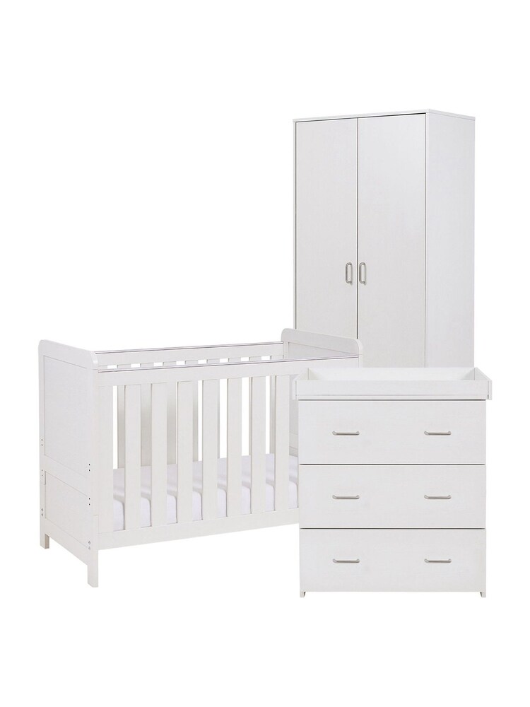 Babymore 3 Piece White Wash Caro Mini Furniture Set - Image 6 of 6
