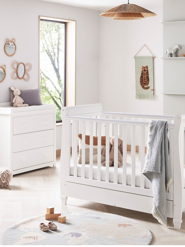 Babymore White Eva Furniture Set - Image 1 of 5