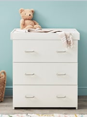 Babymore White Wash Caro Changer Chest - Image 2 of 3