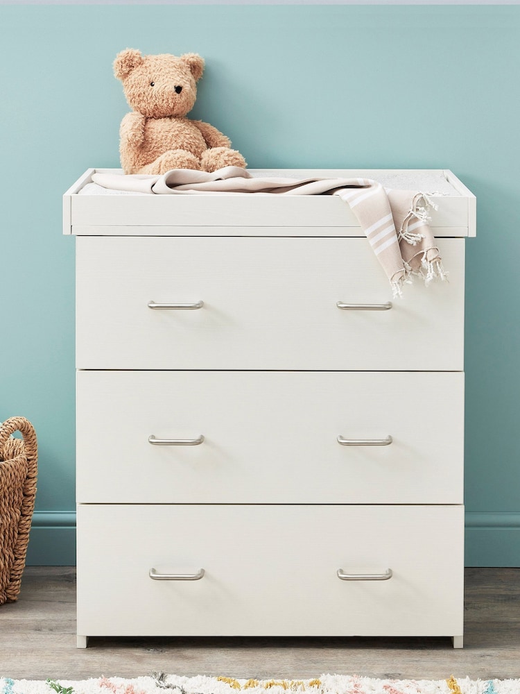 Babymore White Wash Caro Changer Chest - Image 2 of 3