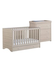 Babymore Brown 2 Piece Veni Furniture Set with Drawer - Image 5 of 5