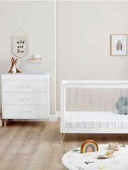 Babymore Acrylic Kimi XL Nursery Furniture Set 2 Piece - Image 2 of 4