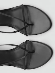 Mango Black Strappy Heels - Image 3 of 4