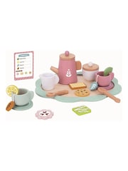 Tooky Toy Wooden Afternoon Tea Set - Image 3 of 4
