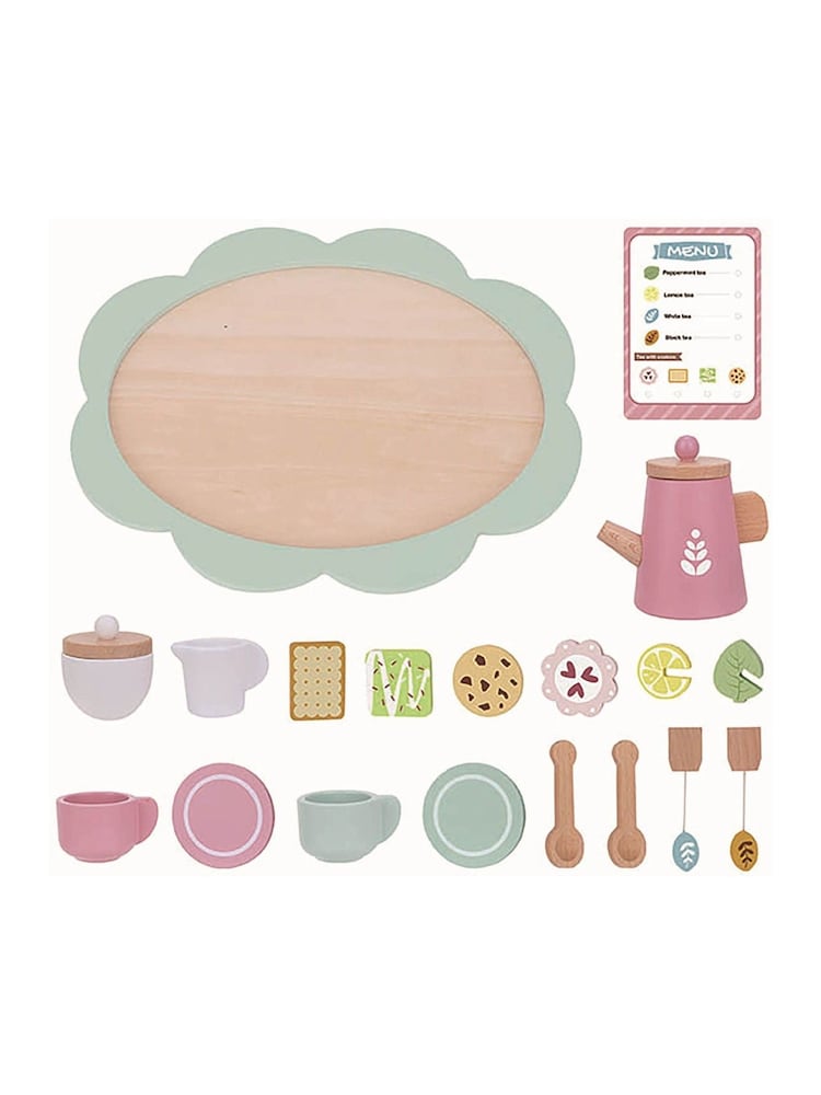 Tooky Toy Wooden Afternoon Tea Set - Image 4 of 4