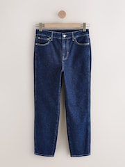 Dark Blue Stovepipe Straight Leg Jeans - Image 7 of 9