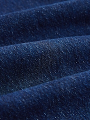 Dark Blue Stovepipe Straight Leg Jeans - Image 8 of 9