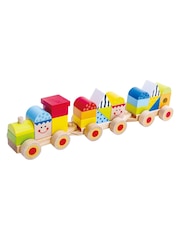 Tooky Toy Wooden Stacking Train - Image 2 of 2