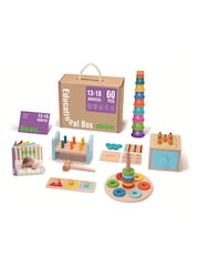 Tooky Toy Wooden 13 18 Months Educational Box - Image 1 of 1