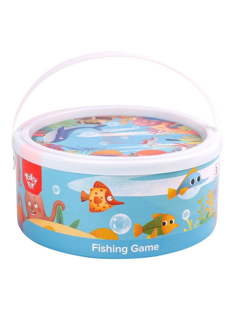 Tooky Toy Wooden Fishing Game - Image 1 of 2