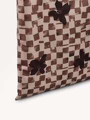 Radley Cream Check Responsible Foldaway Bag - Image 3 of 3