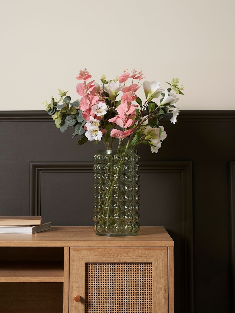 BHS Green Medium Bobble Glass Vase - Image 1 of 5