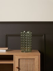 BHS Green Medium Bobble Glass Vase - Image 2 of 5