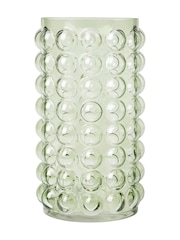 BHS Green Medium Bobble Glass Vase - Image 3 of 5
