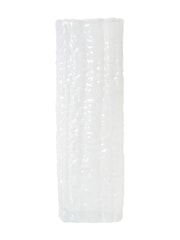 BHS White Large Square Glass Vase - Image 3 of 5