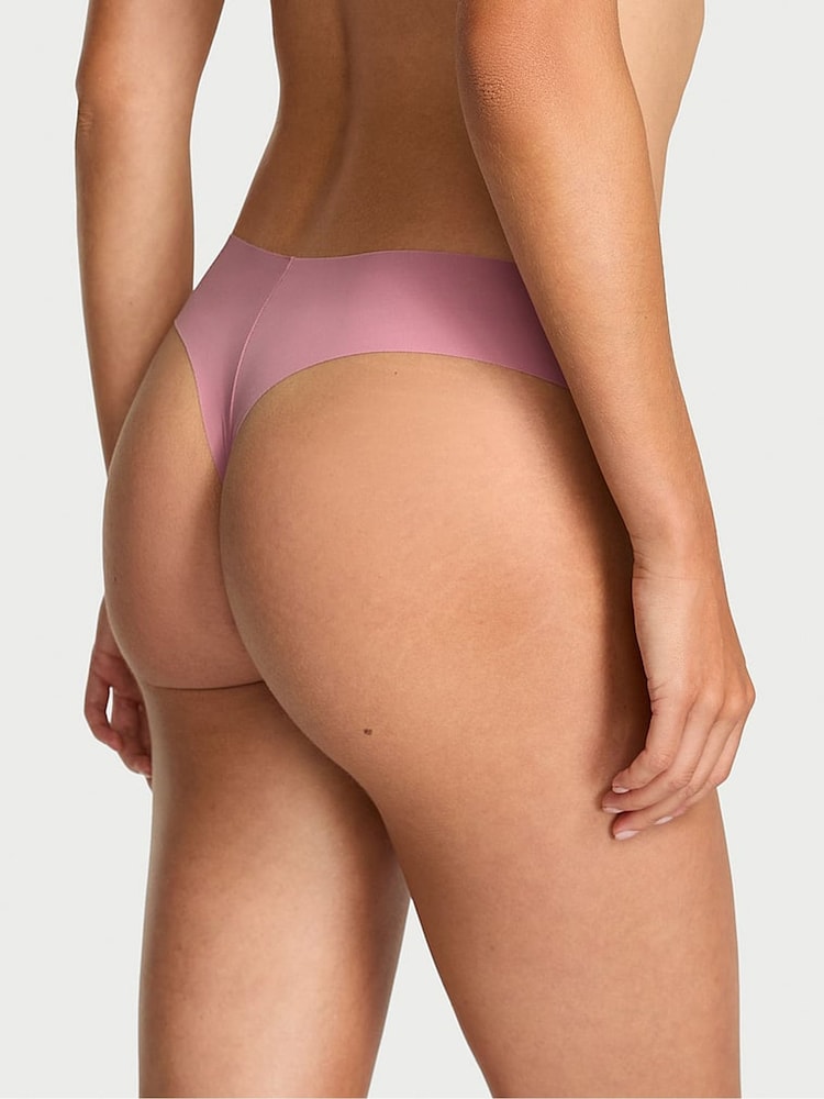 Victoria's Secret Lilac Pink Thong Knickers - Image 2 of 2 Victoria's Secret Lilac Pink Thong Knickers - Image 2 of 2