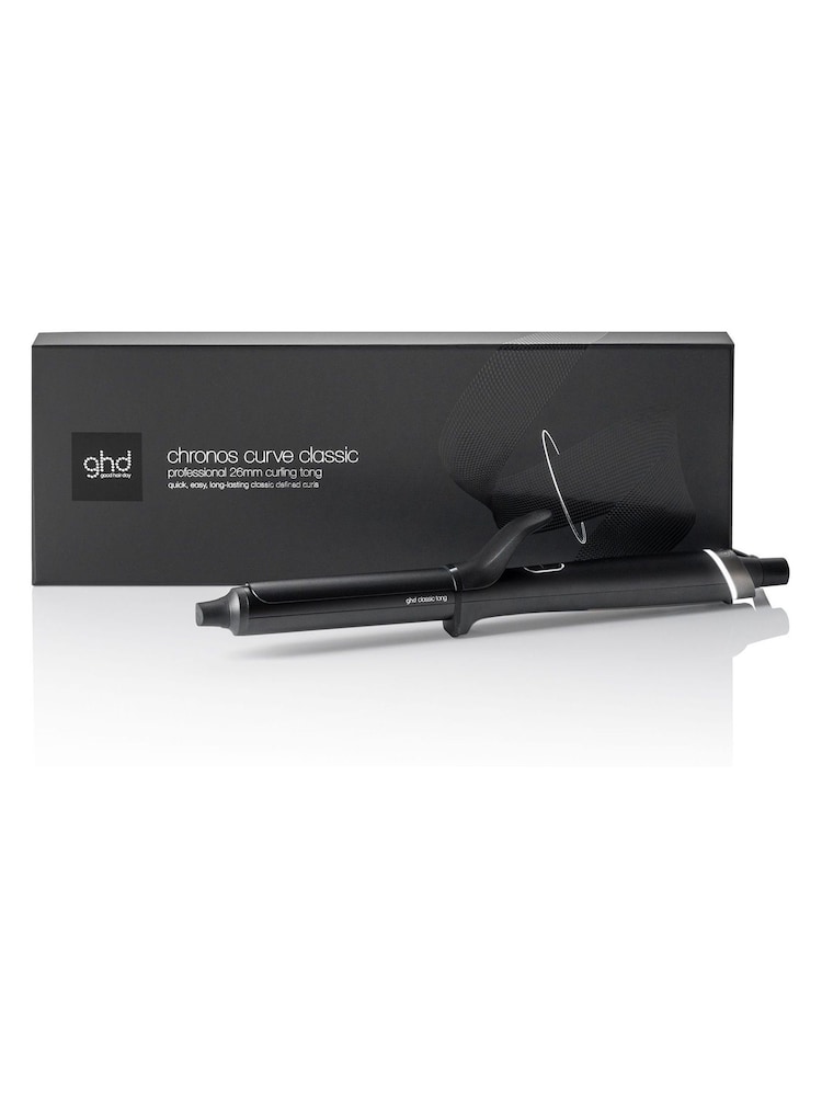 ghd Chronos Curve Classic Tong 26mm Black Hair Curler - Image 1 of 4