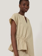 Jigsaw Natural Relaxed Mix Tunic - Image 2 of 6