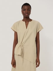 Jigsaw Natural Relaxed Mix Tunic - Image 5 of 6