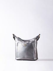 Lakeland Leather Grey Tarnly Pocket Cross-Body Bag - Image 2 of 7