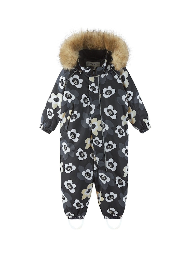 Reima Black Waterproof ReimaTec Winter Snowsuit Lappi - Image 1 of 6