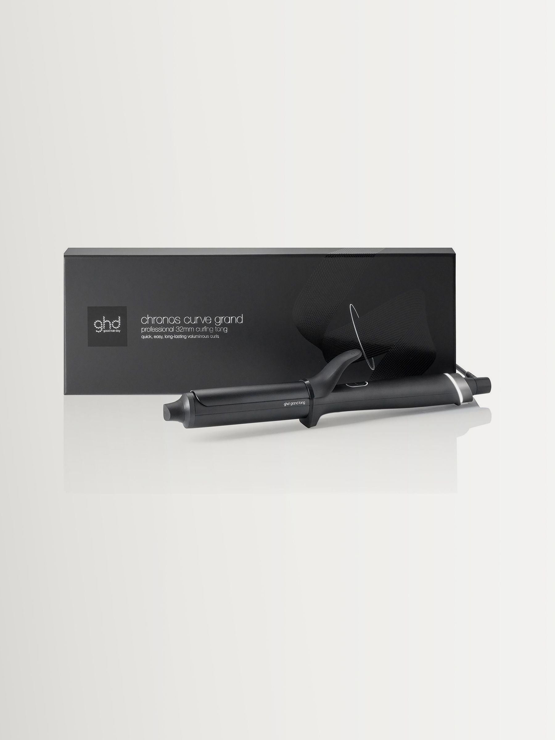 Ghd Unisex Black Chronos Curve Grand Tong 32Mm Hair Curler